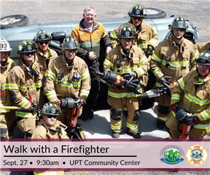 Walk with a firefighter September 2022