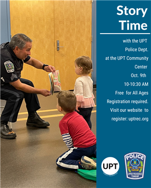 Story time with UPT PD