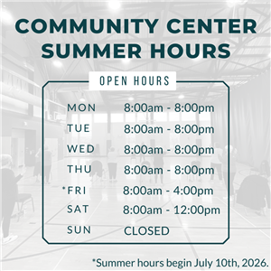 Summer hours 2026